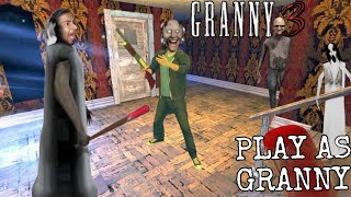 Play as Granny in Granny 3 | Granny ban gae Desi Bitwa aur me ban gaya Granny😂🤣