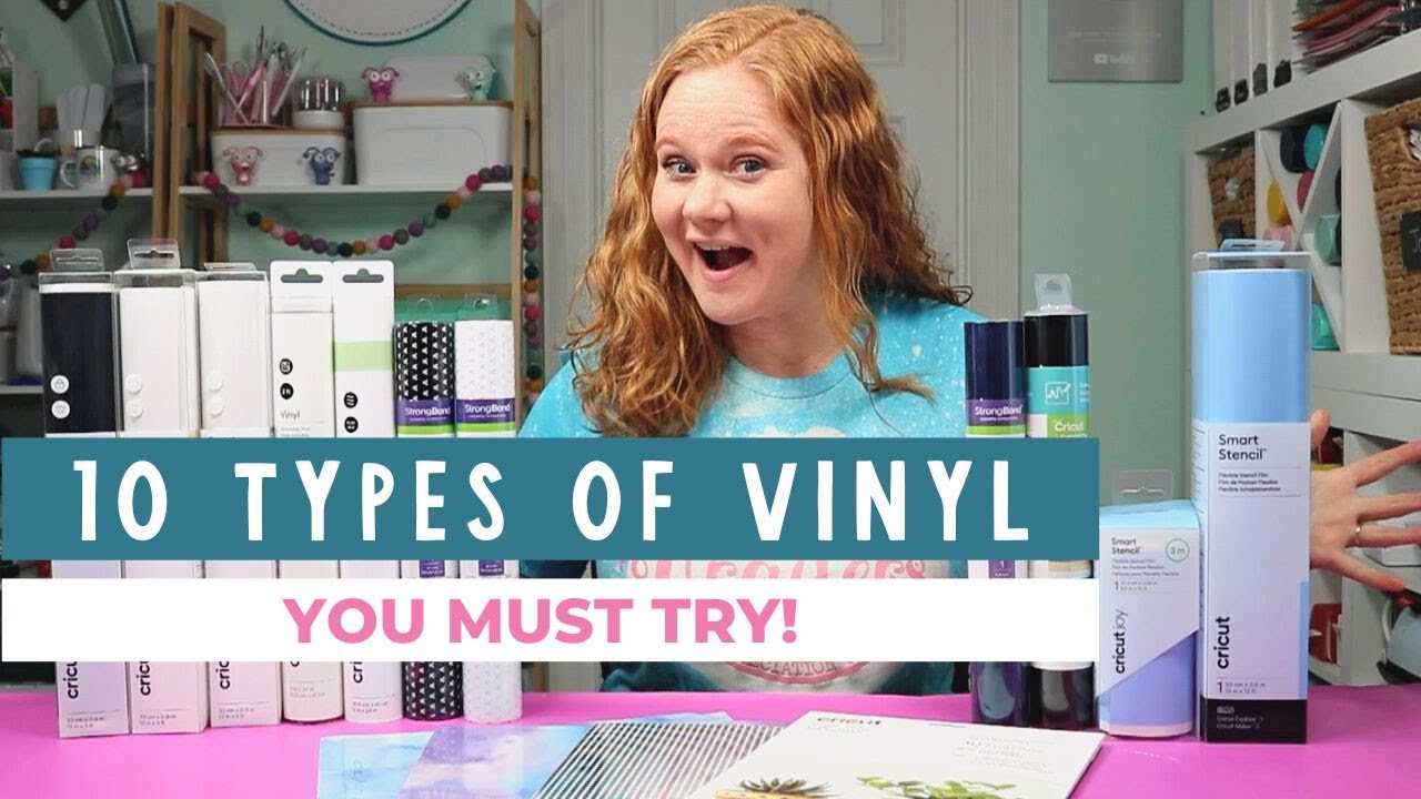 Types Of Vinyl For Cricut - Cricut Coaching and Crafting