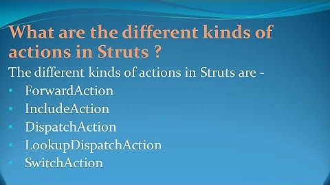 Struts Interview Questions and Answers for freshers and experienced– Part 4