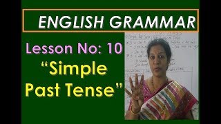 Lesson No: 10 -  "Simple Past Tense" in English screenshot 5