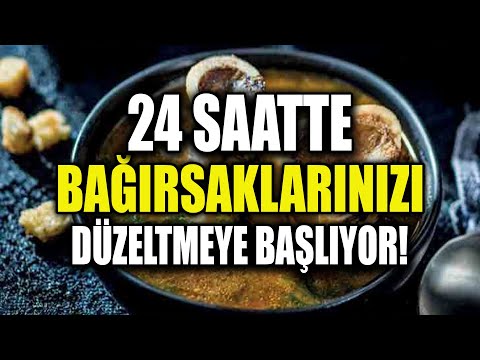 24 Saatte Bağırsak Florasını Düzeltmeye Başlıyor! Mucize Etki