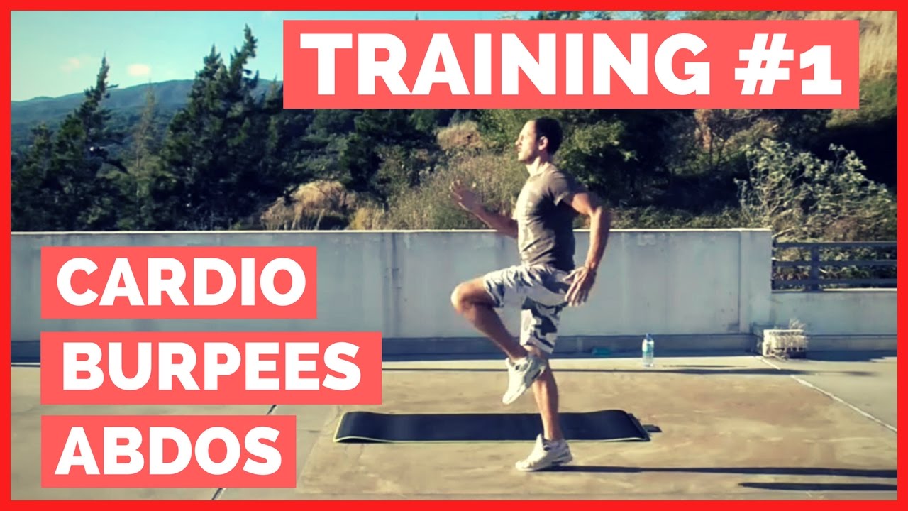 Le circuit training cardio efficace : corde à sauter et burpees