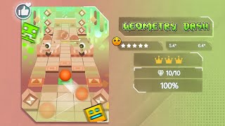 Rolling Sky Edit - Geometry Dash ★★★★★☆ | Dash through the shapes in the lively geometric world!