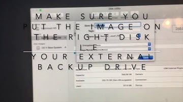 Backup in Recovery Mode with Disk Utility | MacOS Backup Work Around | No SATA-USB or ThunderBolt