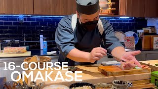 $125 Omakase At A Tucked-Away Cosy And Casual Sushi-ya - Mizu By Sankyodai * Vlog | 4K