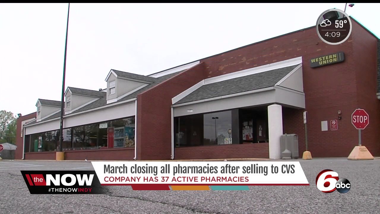 marsh to close all pharmacies after selling their pharmacy business