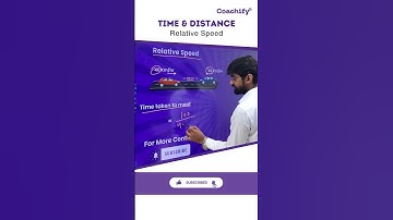Time and Distance | Relative Speed | Maths | CAT Exam 2024 | Quants |  Coachify CAT