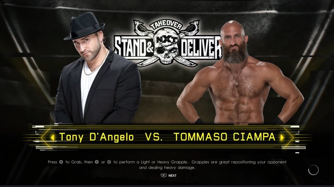 Tony D'Angelo def. Tommaso Ciampa