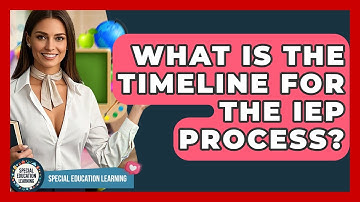 What Is The Timeline For The IEP Process? - Special Education Learning