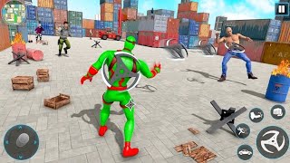 Flying Ninja Rope Hero Crime-Android Gameplay #2024 screenshot 5