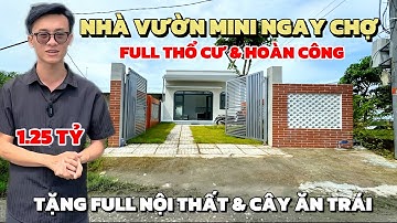 Tập 259 | Vỡ Trận Bán Rẻ Nhà Vườn Mini Xác Bên QL50 Ngay Chợ | Trường Sơn Bán Nhà Bình Chánh