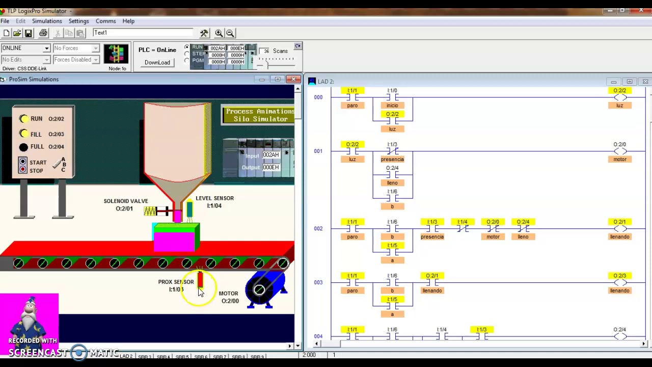 door simulator logixpro