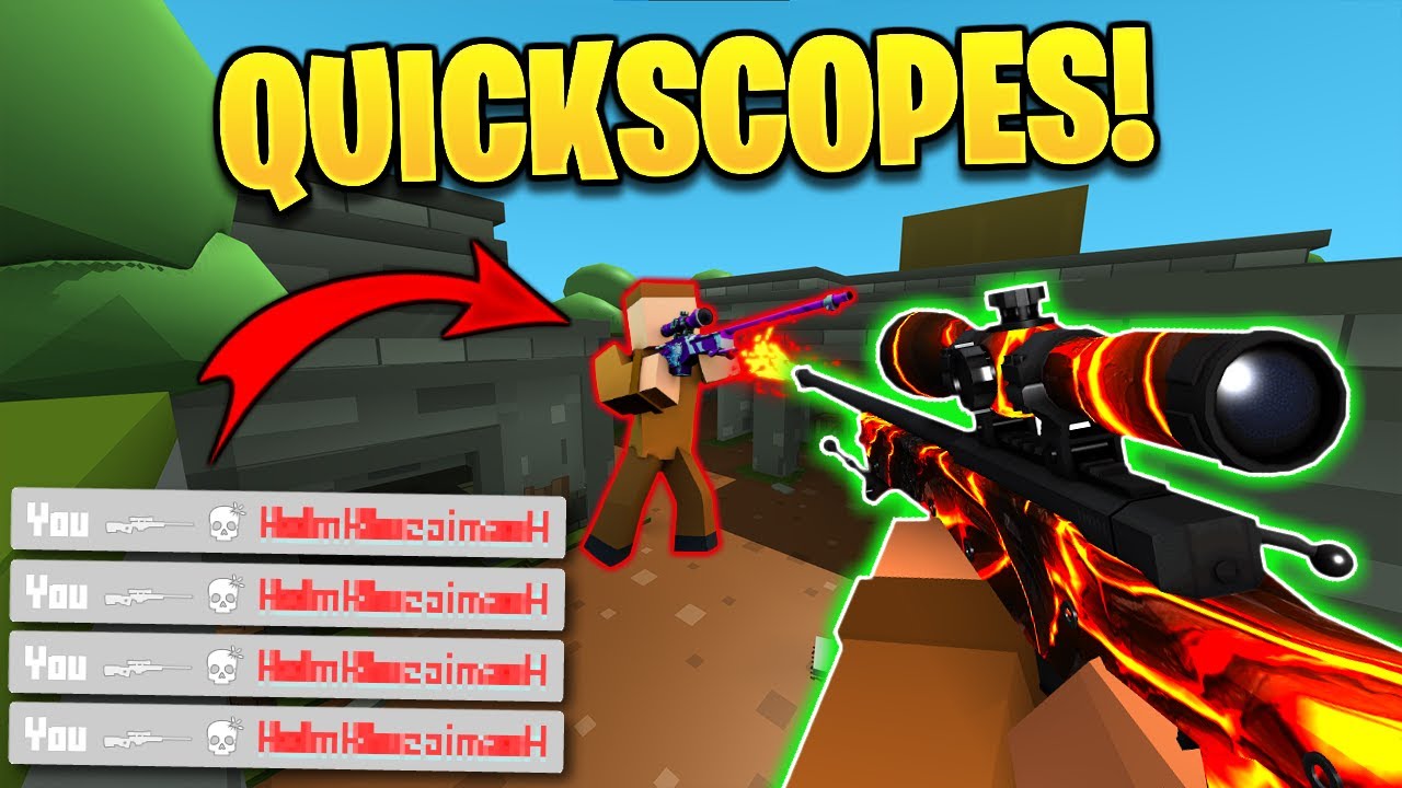 Krunker, But I can ONLY QUICK SCOPE! (KRUNKER CRAZY GAMES)