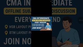 CMA intermediate Banglore