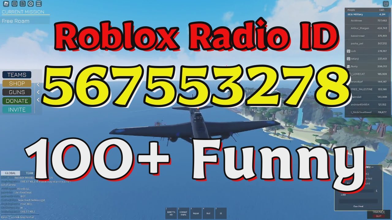 Funny Roblox Radio Codes IDs YouTube Funny Roblox Radio Codes IDs YouTube