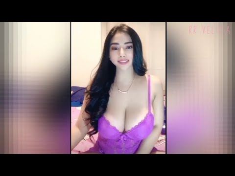 Big hot purple lingerie Ririn Velicia