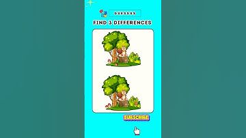 Can You Spot 3 Differences? Only 1% Can! #shorts#games#difference #trending