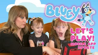 AWESOME Bluey Game App Playtime Adventure! Let’s Play with Bluey and Dove!