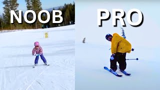 3 Levels of Switch Skiing