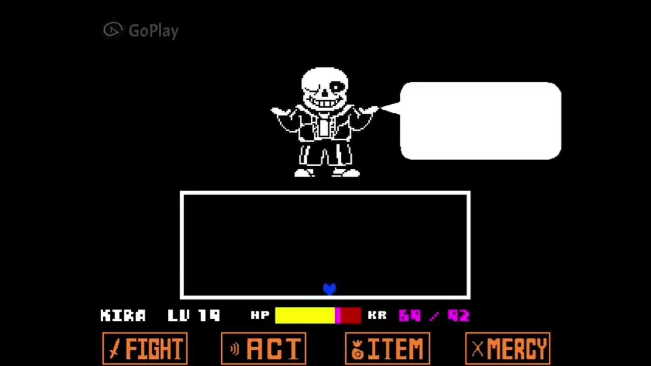 Sans what? you think I'm just gonna stand there and take it? YouTube