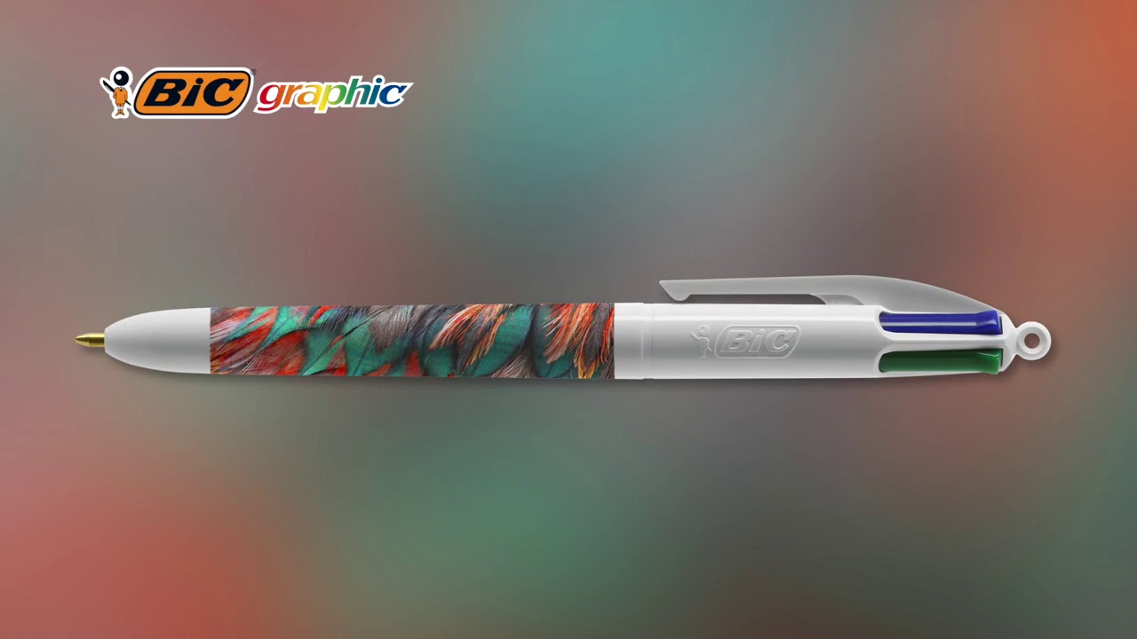 Stylo Multicolore Personnalisé, Stylo 4 Couleurs