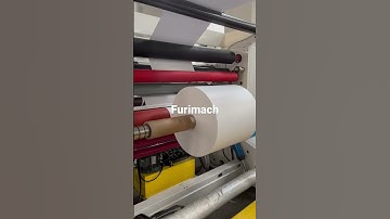 High speed label stock paper slitting machine