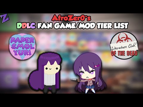 TIER LIST dos MODS de DOKI DOKI LITERATURE CLUB! ft. @JacaPlay 