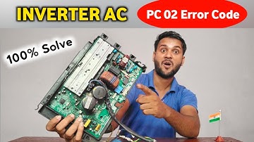 how to fix pc02 error code inverter ac | inverter ac repair
