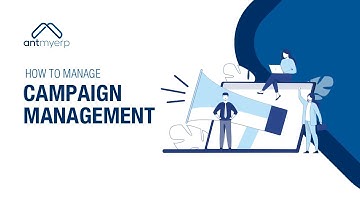 How to manage Campaign Management in CRM Sales- English | AntMyERP