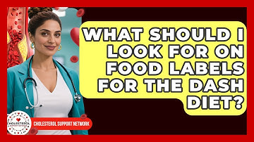 What Should I Look For On Food Labels For The DASH Diet? - Cholesterol Support Network