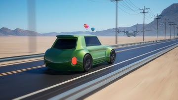 Unreal Engine 4 Photorealistic Rendering  Real Time Car