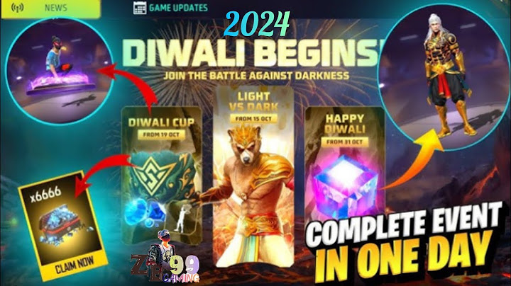 Diwali 2024 Event Calendar Free Fire | How To Complete Diwali Event | Free Fire New Event|| ff event