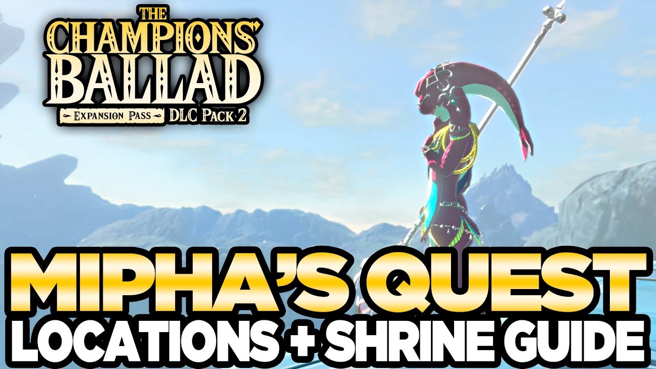 agitation Emigrere Vædde Mipha's Song - Locations & Shrine Guide The Champions Ballad Breath of the  Wild | Austin John Plays - YouTube
