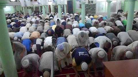 صلاة العشاء من مسجد السنة يوم 10 رمضان 1437 هـ تلاوة عطرة من شيخ إبراهيم