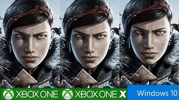 Gears 5 Is Arguably The Best Looking Game of All Time, Xbox One X vs Xbox One vs PC [4K/60fps]