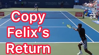 Felix Auger-Aliassime Return Of Serve Explained (Copy His Tennis Technique)
