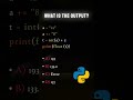 Python quiz questions #python #quiz