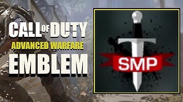 COD AW / Call of Duty Advanced Warfare : Custom Sword Clan Emblem Tutorial