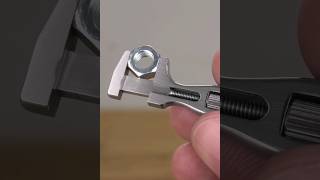 I turn a Nut into a tiny Adjustable Wrench   | Making Wrench | #tool #ideas #viral #amazingshorts