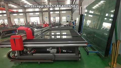 Multifunction CNC Glass Cutting Machine with label and loading function