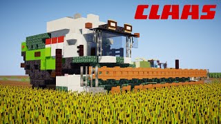 Minecraft Claas Combine Harvester Tutorial! | Lexion 780