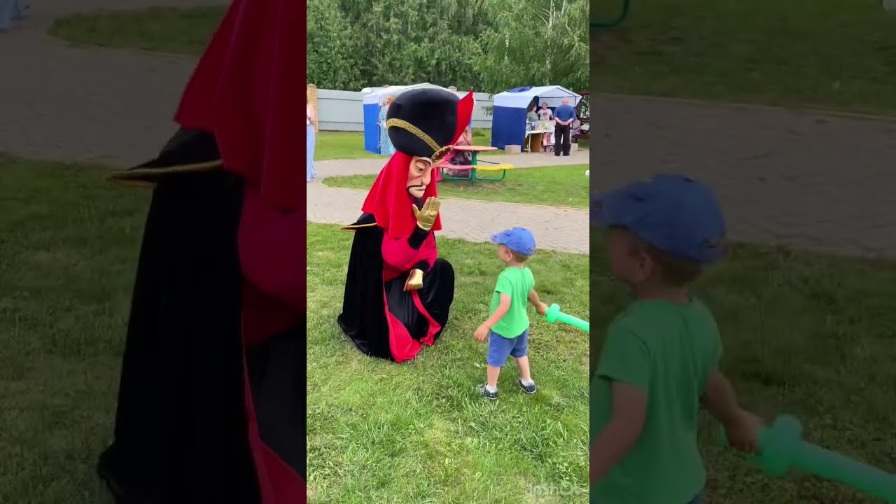 The Guy Defeated Evil Jafar Kidsparty Aladdin
