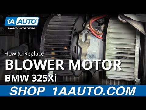 How to Replace Blower Motor 97-06 BMW 325Xi