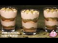 Recette de tiramisu pistache fleur doranger