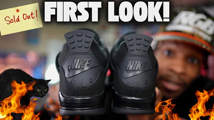 THIS ONE WILL BRING PEOPLE OUT! FIRST LOOK 2025 JORDAN 4 BLACK CAT! THESE ARE BLACKED OUT PERFECTION