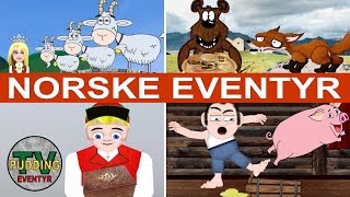 Norske eventyr - Askeladden, Mannen som skulle stelle hjemme m.m.