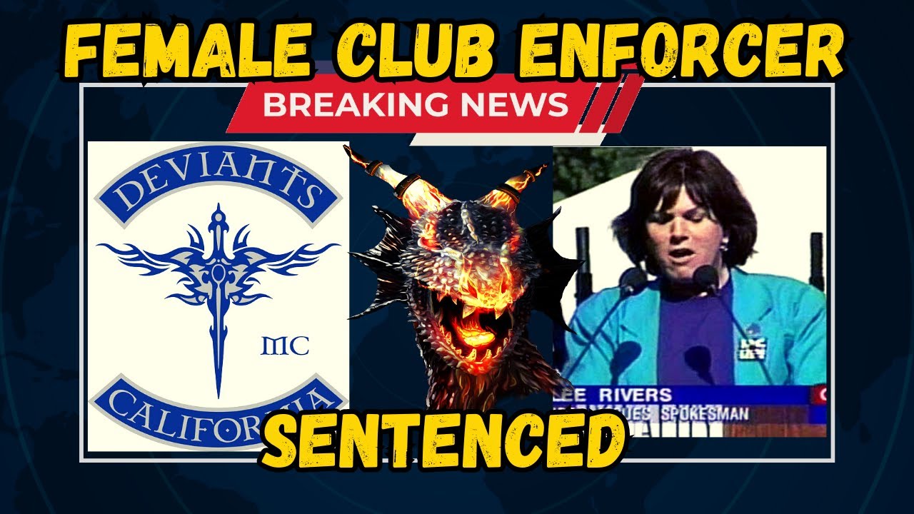 Female biker gang 'enforcer' sentenced to life in prison for brutal murders