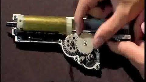 ICS L85 gear box assemble demonstration