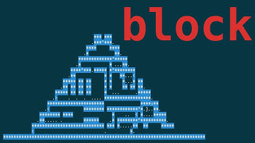 block, text based maze and puzzle game