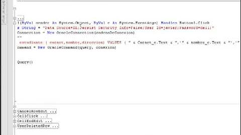 concexion oracle 10g y VB.net
